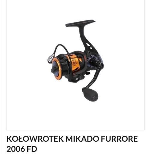 Zdjęcie oferty: Nowy kołowrotek MIKADO FURRORE 2006 FD