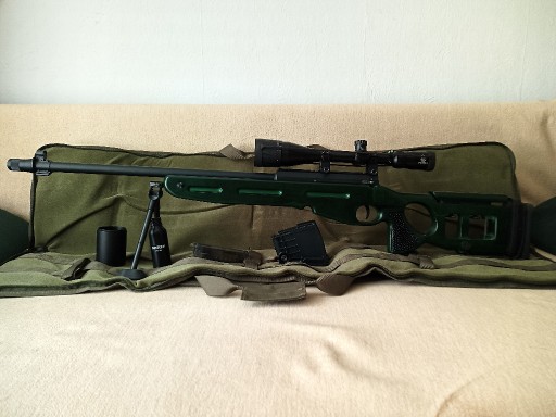 Zdjęcie oferty: Replika ASG snajperka Raptor SV-98 drewno + metal