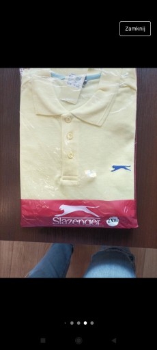 Zdjęcie oferty: Oryg. POLO SLAZENGER z metką XXL żółta NOWA 