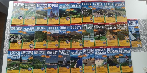 Zdjęcie oferty: Mapy laminowane, Sudety, Tatry, Beskidy, Mazury. 