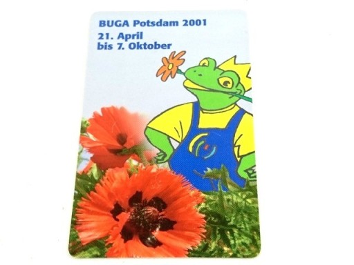 Zdjęcie oferty: 209 - Niemcy żaba kwiaty 