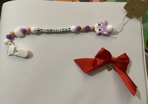 Zdjęcie oferty: Zawieszka do Smoczka z imieniem Michalina