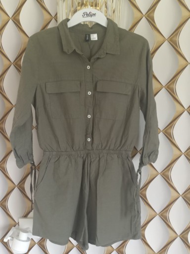 Zdjęcie oferty: H&M Kombinezon r. M 38 bawełna styl militarny