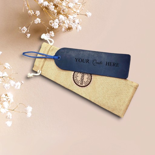 Zdjęcie oferty: Zakładka do książki z grawerem skórzana personalizowana z dedykacją