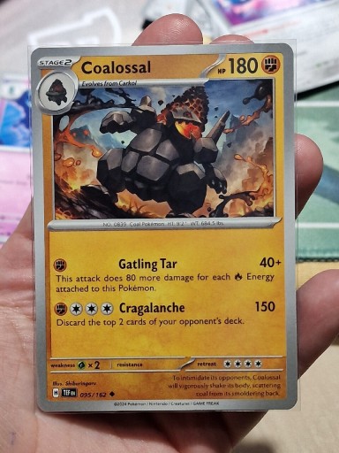 Zdjęcie oferty: Coalossal (TEF 095) Temporal Forces Karta Pokemon