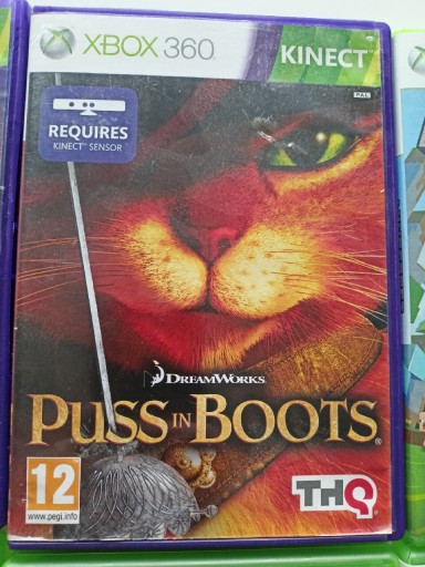 Zdjęcie oferty: Xbox 360 gra kot w butach/puss in boots 
