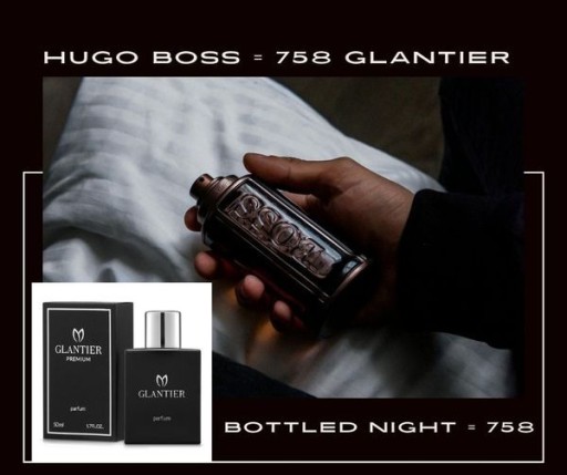 Zdjęcie oferty: Glantier Premium 758 = Hugo Boss Bottled Night