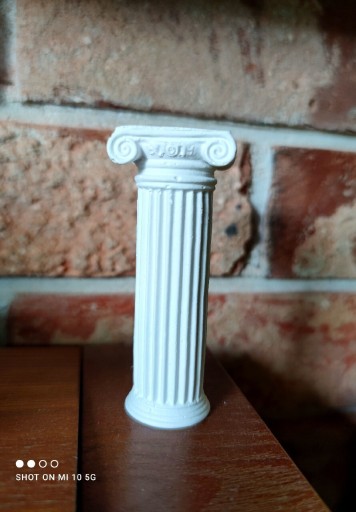 Zdjęcie oferty: Kolumna rzymska grecka ozdoba dekoracja z gipsu 