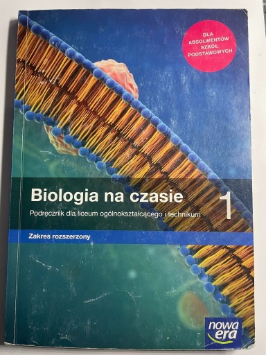 Zdjęcie oferty: Biologia na czasie 1 zakres rozszerzony