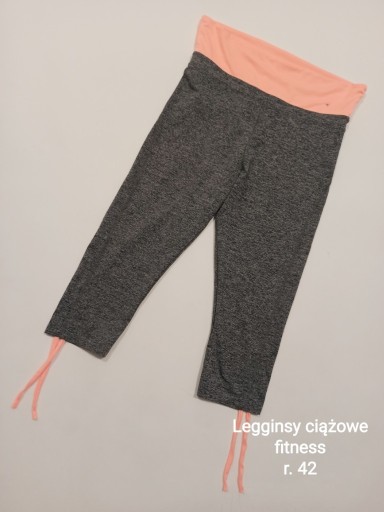 Zdjęcie oferty: Legginsy fitness szare  r. XL  licytacja