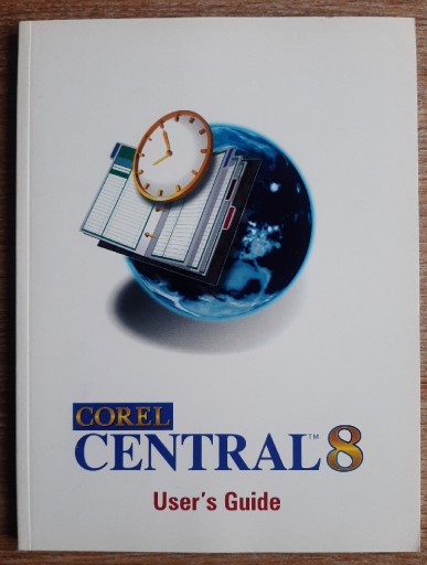 Zdjęcie oferty: Podręcznik Corel Central 8 język angielski 1997 r