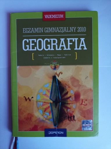 Zdjęcie oferty: Vademecum Egzamin gimnazjalny 2010: Geografia + CD