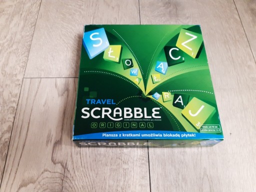 Zdjęcie oferty: Scrabble Travel PL - gra planszowa