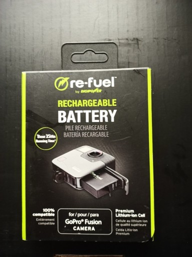 Zdjęcie oferty: Akumulator do GoPro Fusion Digipower Refuel 