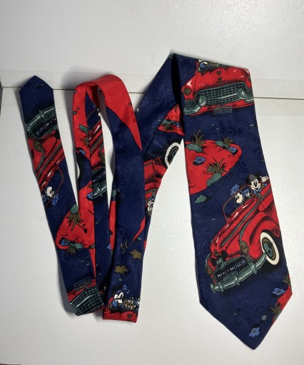 Zdjęcie oferty: krawat jedwab DISNEY Mickey Mause by atlas design
