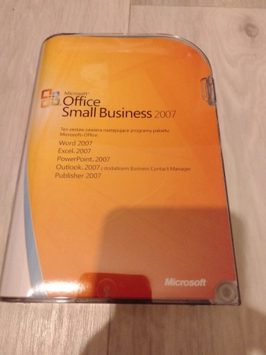 Zdjęcie oferty: Microsoft Office Small Business 2007 PL