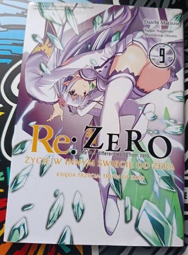 Zdjęcie oferty: manga RE: ZERO tom 9 życie w innym świecie od zera Waneko