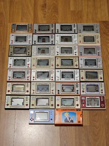 Zdjęcie oferty: Kolekcja Ruskie gry jajeczka Nintendo Game & Watch