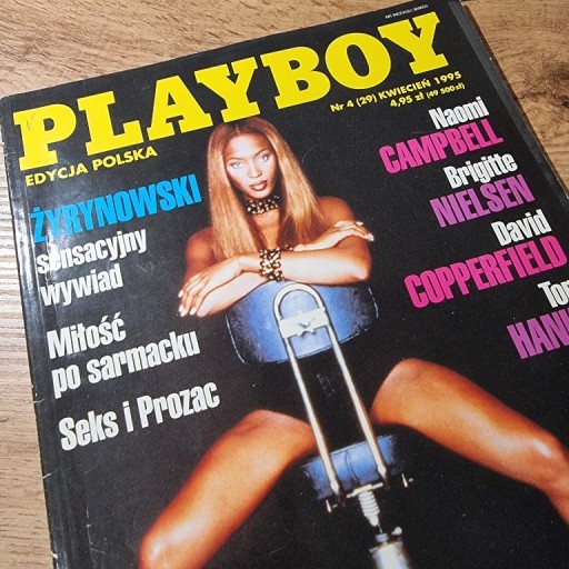 Zdjęcie oferty: Playboy 4 (29) kwiecień 1995 - Stacy Sanches