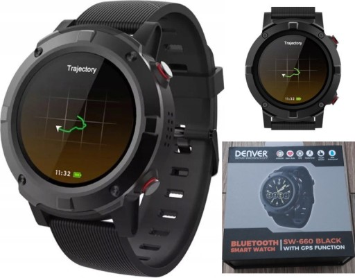 Zdjęcie oferty: Smartwatch Denver SW-660 GPS AMOLED BLUETOOTH 4.0