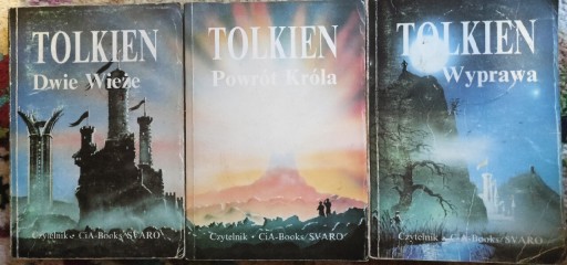 Zdjęcie oferty: Tolkien Dwie wieże,Wyprawa, powrót Króla 