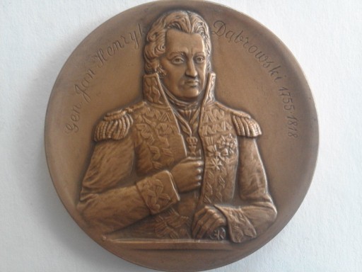 Zdjęcie oferty: medal Jan Henryk Dąbrowski