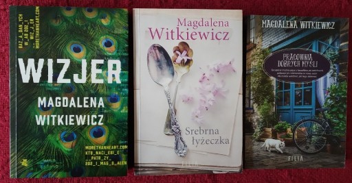 Zdjęcie oferty: Pakiet 3 książek Magdalena Witkiewicz Wizjer