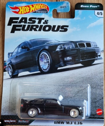 Zdjęcie oferty: Hot wheels BMW M3 E36 FAST FURIOUS PREMIUM