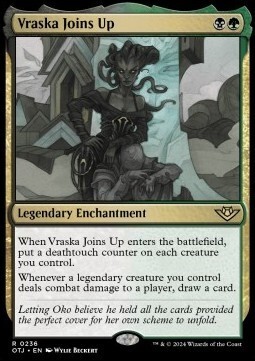 Zdjęcie oferty: Vraska Joins Up FOIL MTG Thunder Junction 