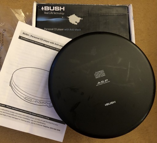 Zdjęcie oferty: Bush discman odtwarzacz przenośny