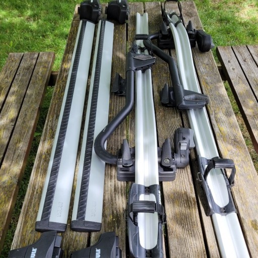 Zdjęcie oferty: Thule Wingbar 961 + ProRide 591 + Rapid System 754