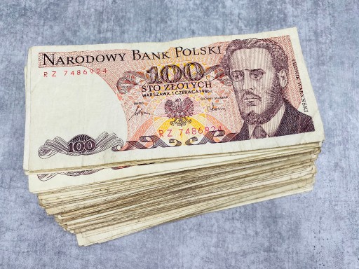 Zdjęcie oferty: Banknot 100zł Ludwik Waryński - 100szt
