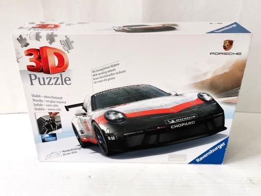 Zdjęcie oferty: Puzzle 3D Porsche 911 GT3 Cup Revensburger 25cm