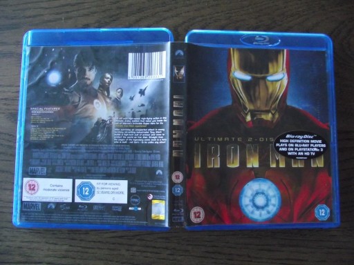 Zdjęcie oferty: IRON MAN ,super film( 2 x BLU-RAY), nowa bez folii