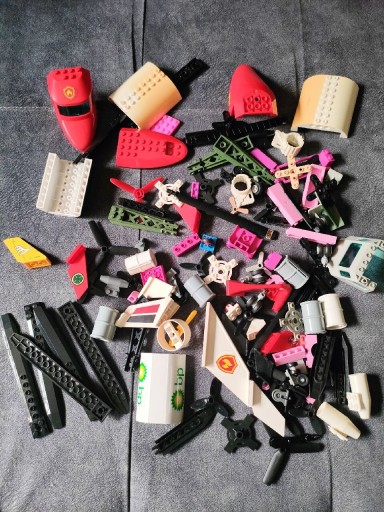 Zdjęcie oferty: Mix klocków LEGO i innych, części do samolotów 