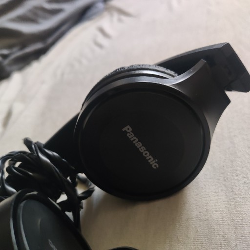 Zdjęcie oferty: Słuchawki nauszne PANASONIC RP-HF100E-A 