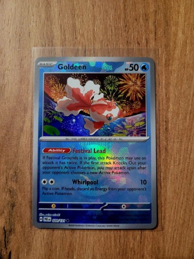 Zdjęcie oferty: Karta Goldeen 020/131 Poke Ball Reverse Poke ball Holo Pokémon 