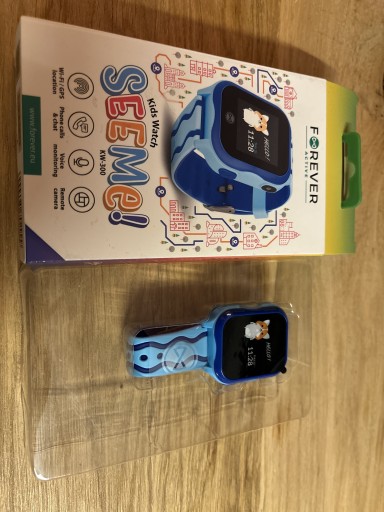 Zdjęcie oferty: Smartwatch dla dzieci FOREVER ACTIVE KIDS czarny