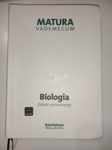 Zdjęcie oferty: vademecum matura biologia 