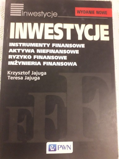 Zdjęcie oferty: Inwestycje, K.Jajuga