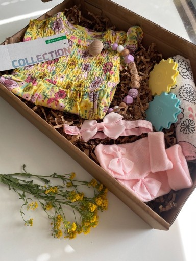 Zdjęcie oferty: Super BOX PREZENT gift dla niemowlaka DZIEWCZYNKA