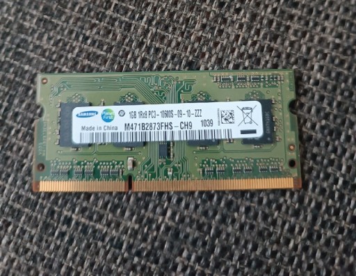 Zdjęcie oferty: Ram DDR3 do laptopów 1GB