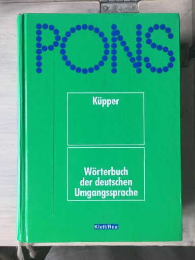 Zdjęcie oferty: PONS - Wörterbuch der deutschen Umgangssprache