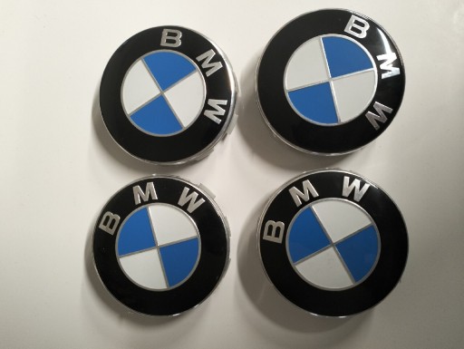 Zdjęcie oferty: Dekielki emblemat BMW 68mm 4 sztuki 