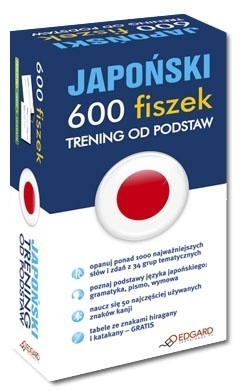 Zdjęcie oferty: JĘZYK JAPOŃSKI 600 fiszek + CD Trening od podstaw!