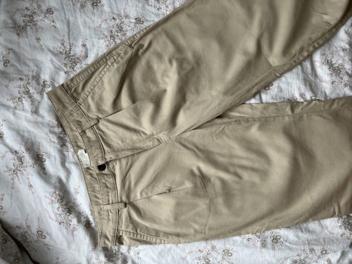 Zdjęcie oferty: Szerokie beżowe spodnie vintage streetwear