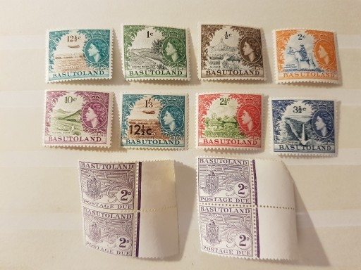 Zdjęcie oferty: GB-Kolonie(Basutoland)**- zestaw