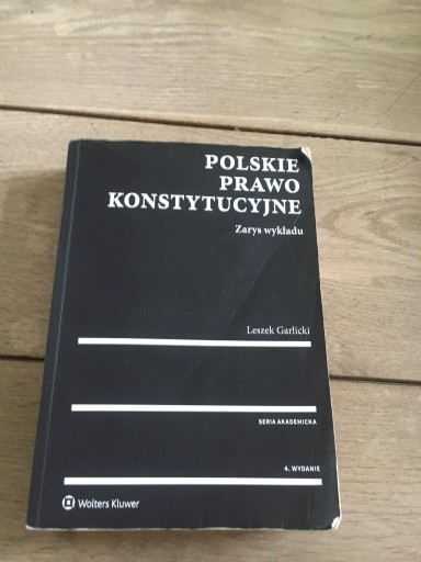 Zdjęcie oferty: Polskie Prawo Konstytucyjne Leszek Garlicki