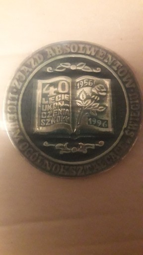 Zdjęcie oferty: Medal Świecie nad Wisłą Zjazd absolwentów LO