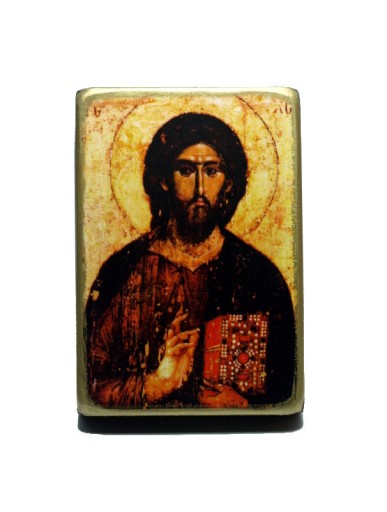 Zdjęcie oferty: IKONA Jezus Pantokrator Wszechwładca 13x9cm [1448]